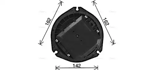 вентилатор вътрешно пространство AVA QUALITY COOLING CT8082