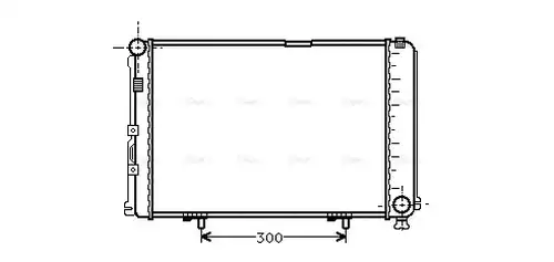 воден радиатор AVA QUALITY COOLING MS2067