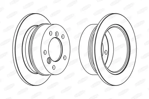 спирачен диск BERAL BCR230A