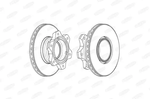 спирачен диск BERAL BCR300A