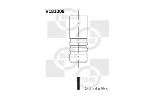 изпускателен клапан BGA V181008