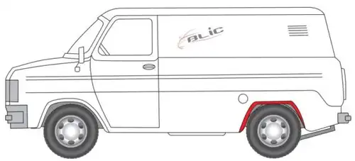 подкалник BLIC 6504-03-2511591K