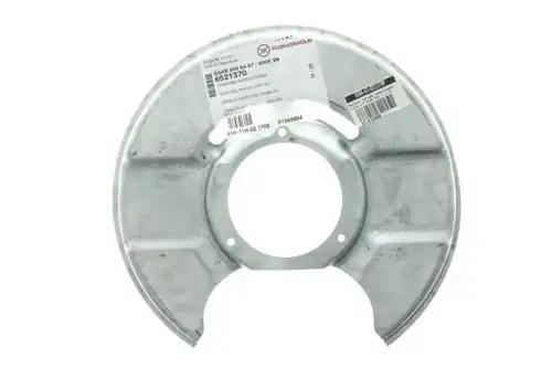 предпазна пластина, спирачни дискове BLIC 6508-03-6521370K