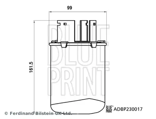 горивен филтър BLUE PRINT ADBP230017