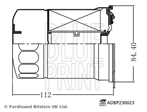 горивен филтър BLUE PRINT ADBP230023