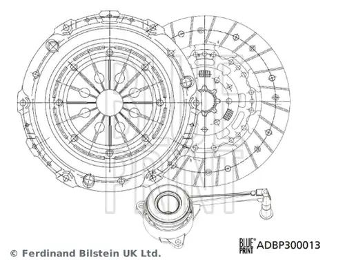 комплект съединител BLUE PRINT ADBP300013