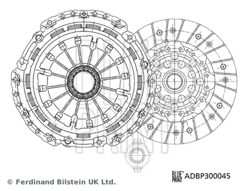 комплект съединител BLUE PRINT ADBP300045