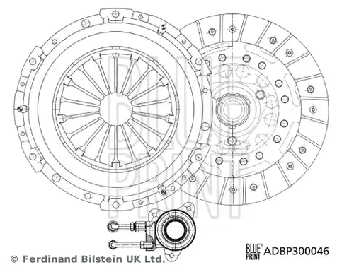 комплект съединител BLUE PRINT ADBP300046