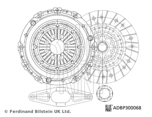 комплект съединител BLUE PRINT ADBP300068