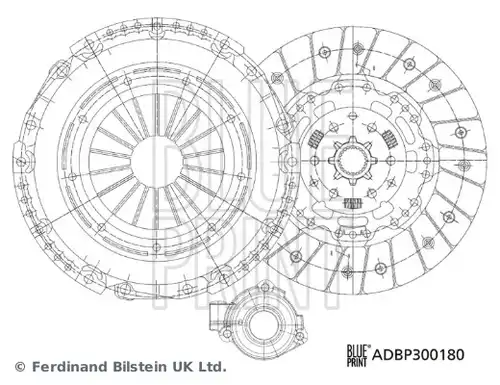комплект съединител BLUE PRINT ADBP300180