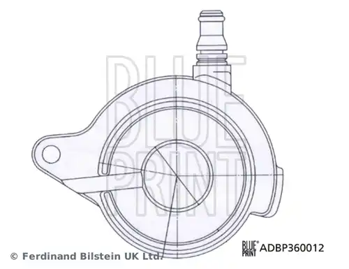 Лагер помпа, съединител BLUE PRINT ADBP360012