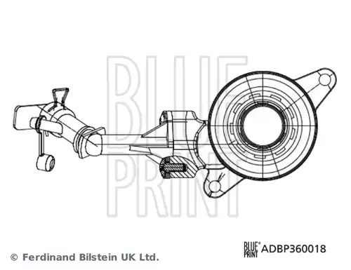 Лагер помпа, съединител BLUE PRINT ADBP360018