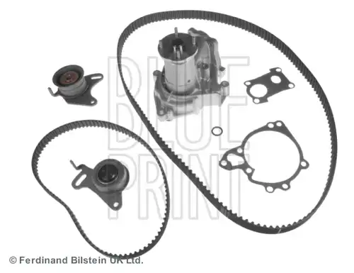 водна помпа+ к-кт ангренажен ремък BLUE PRINT ADC47343