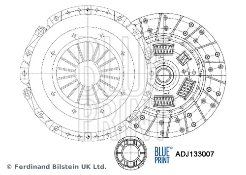 комплект съединител BLUE PRINT ADJ133007