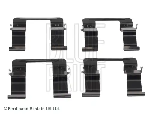 комплект принадлежности, дискови накладки BLUE PRINT ADM548603
