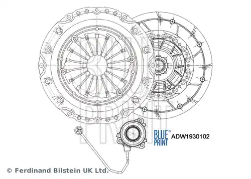 комплект съединител BLUE PRINT ADW1930102