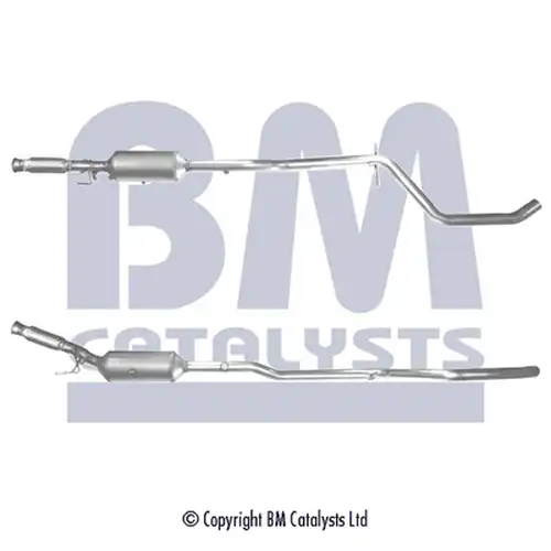 филтър за сажди/твърди частици, изпускателна система BM CATALYSTS BM11117HP