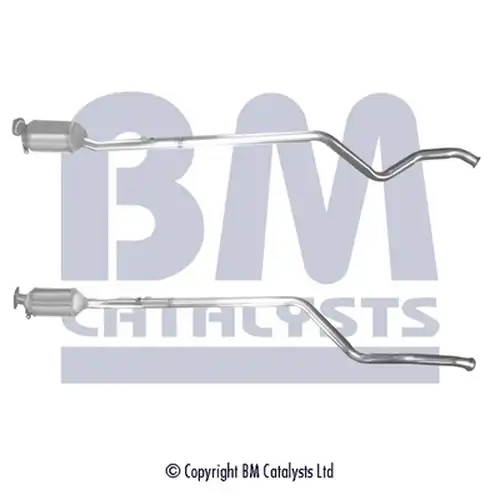 филтър за сажди/твърди частици, изпускателна система BM CATALYSTS BM11210P