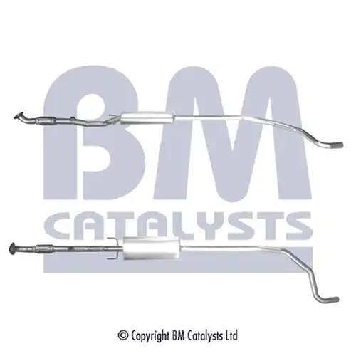 изпускателна тръба BM CATALYSTS BM50462