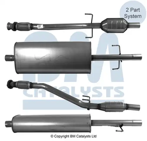 катализатор BM CATALYSTS BM80098H