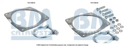 Монтажен комплект, изпускателна система BM CATALYSTS FK11001