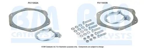 Монтажен комплект, изпускателна система BM CATALYSTS FK11002