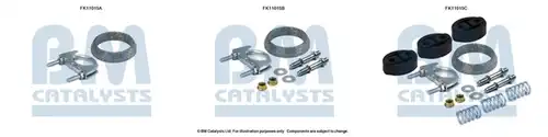Монтажен комплект, изпускателна система BM CATALYSTS FK11015