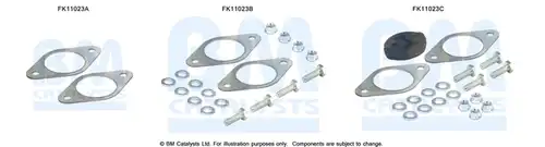 Монтажен комплект, изпускателна система BM CATALYSTS FK11023