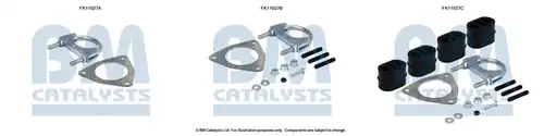 Монтажен комплект, изпускателна система BM CATALYSTS FK11027