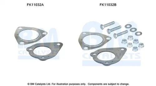 Монтажен комплект, изпускателна система BM CATALYSTS FK11032