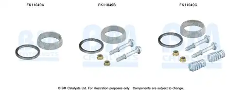 Монтажен комплект, изпускателна система BM CATALYSTS FK11049