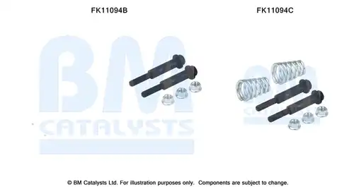Монтажен комплект, изпускателна система BM CATALYSTS FK11094