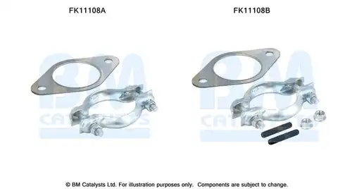 Монтажен комплект, изпускателна система BM CATALYSTS FK11108