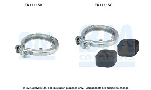 Монтажен комплект, изпускателна система BM CATALYSTS FK11115