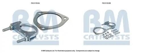 Монтажен комплект, изпускателна система BM CATALYSTS FK11151