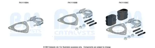 Монтажен комплект, изпускателна система BM CATALYSTS FK11169
