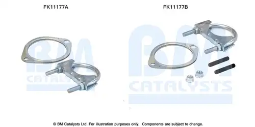 Монтажен комплект, изпускателна система BM CATALYSTS FK11177