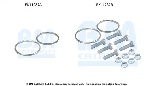 Монтажен комплект, изпускателна система BM CATALYSTS FK11237