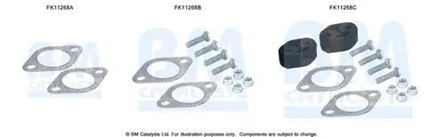 Монтажен комплект, изпускателна система BM CATALYSTS FK11268