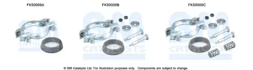 Монтажен комплект, изпускателна система BM CATALYSTS FK50009