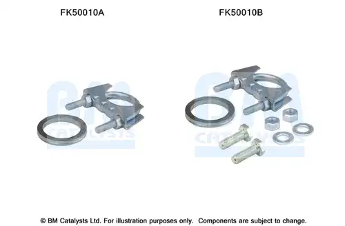 Монтажен комплект, изпускателна система BM CATALYSTS FK50010
