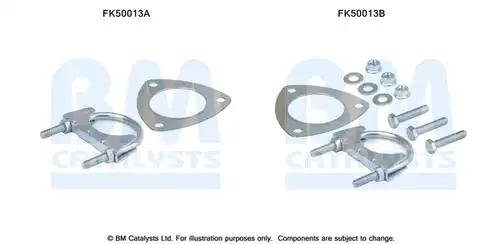 Монтажен комплект, изпускателна система BM CATALYSTS FK50013
