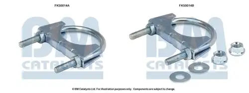 Монтажен комплект, изпускателна система BM CATALYSTS FK50014
