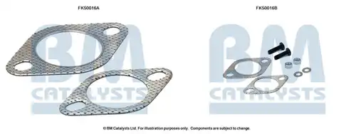 Монтажен комплект, изпускателна система BM CATALYSTS FK50016