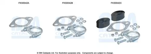 Монтажен комплект, изпускателна система BM CATALYSTS FK50042