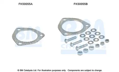 Монтажен комплект, изпускателна система BM CATALYSTS FK50055