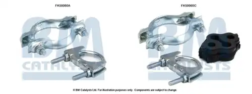 Монтажен комплект, изпускателна система BM CATALYSTS FK50060