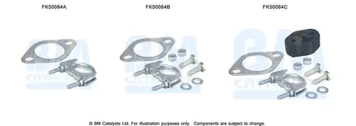 Монтажен комплект, изпускателна система BM CATALYSTS FK50084