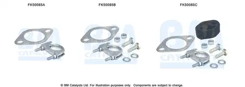 Монтажен комплект, изпускателна система BM CATALYSTS FK50085