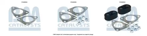 Монтажен комплект, изпускателна система BM CATALYSTS FK50093